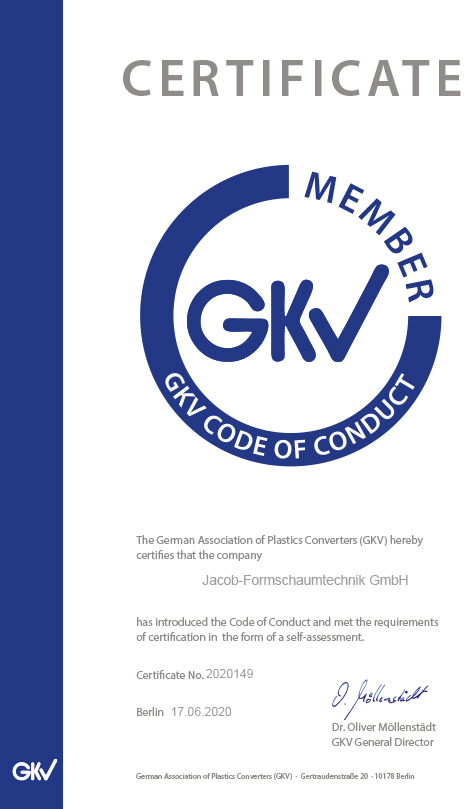 GKV Certificate